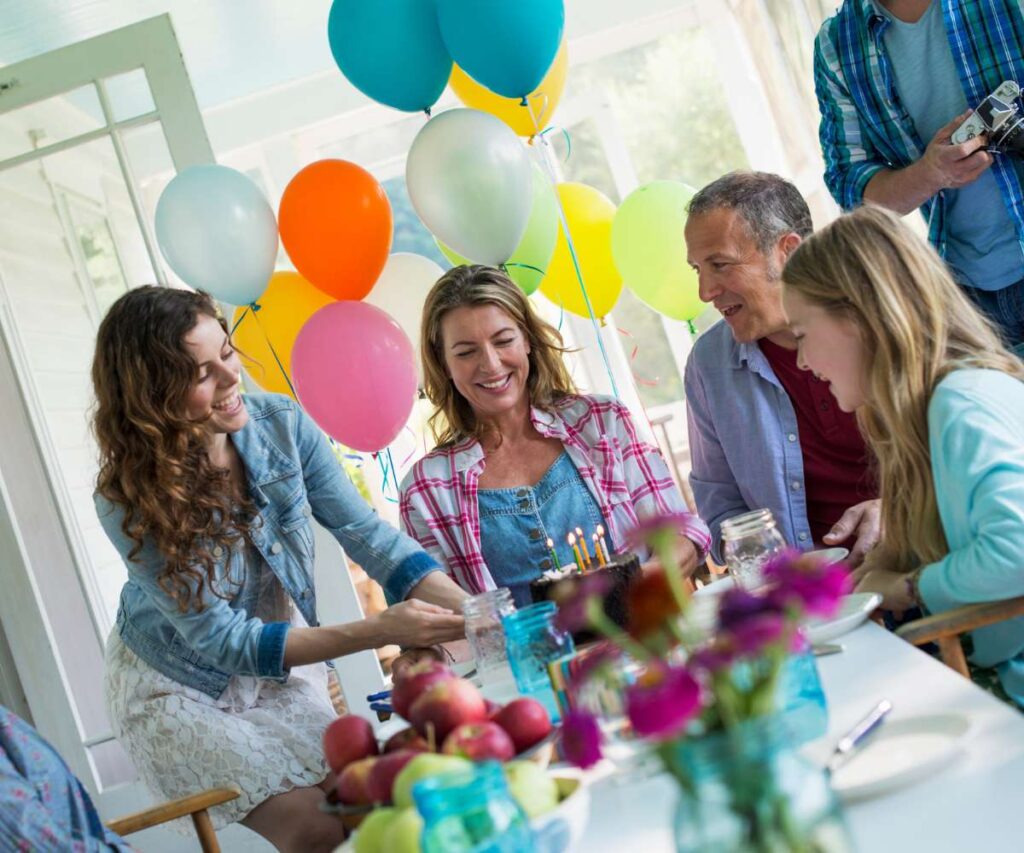 A birthday party | Image for the Portable Cold Room for Family Functions page.